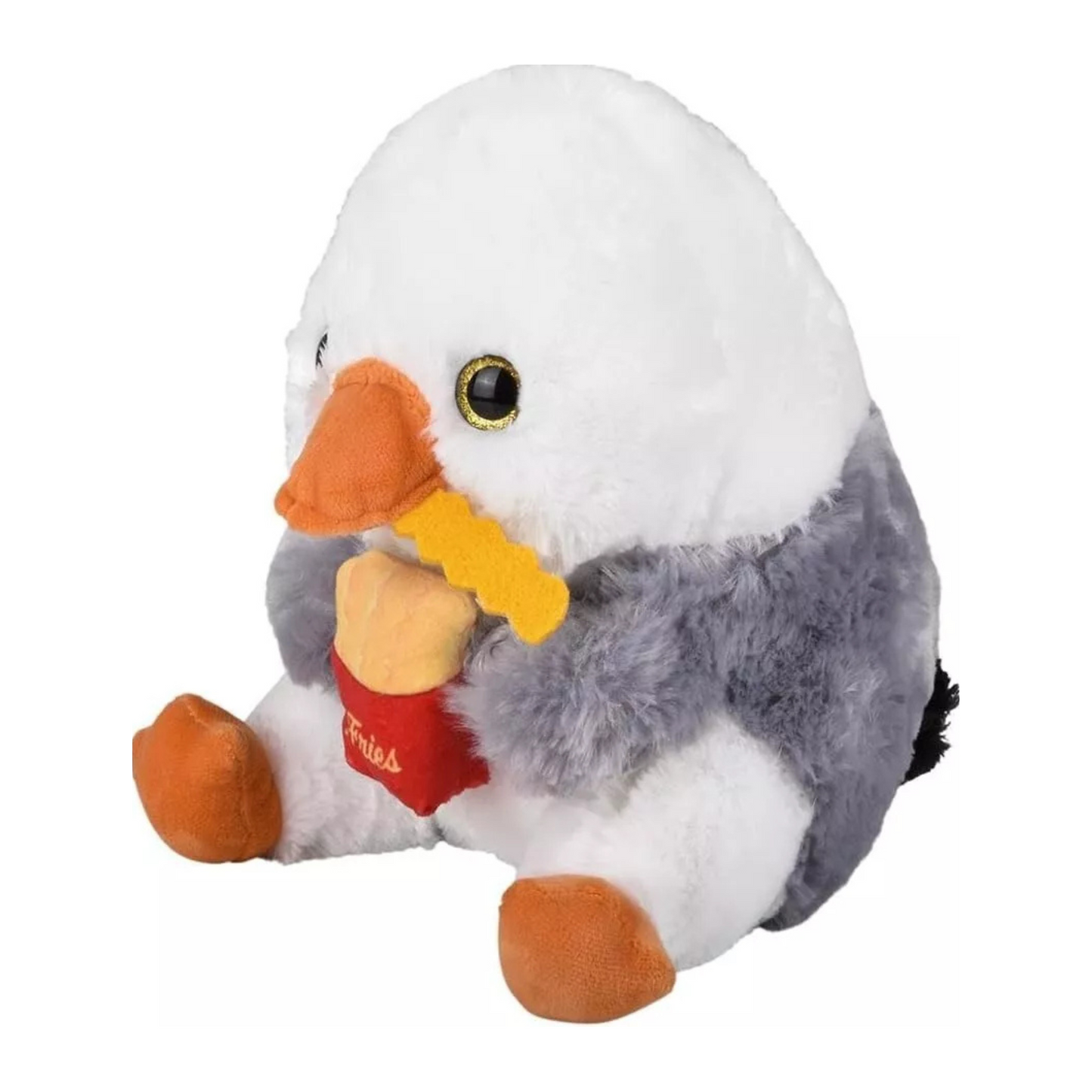 Belly Buddy Seagull with French Fry Plush Toy 13 inch