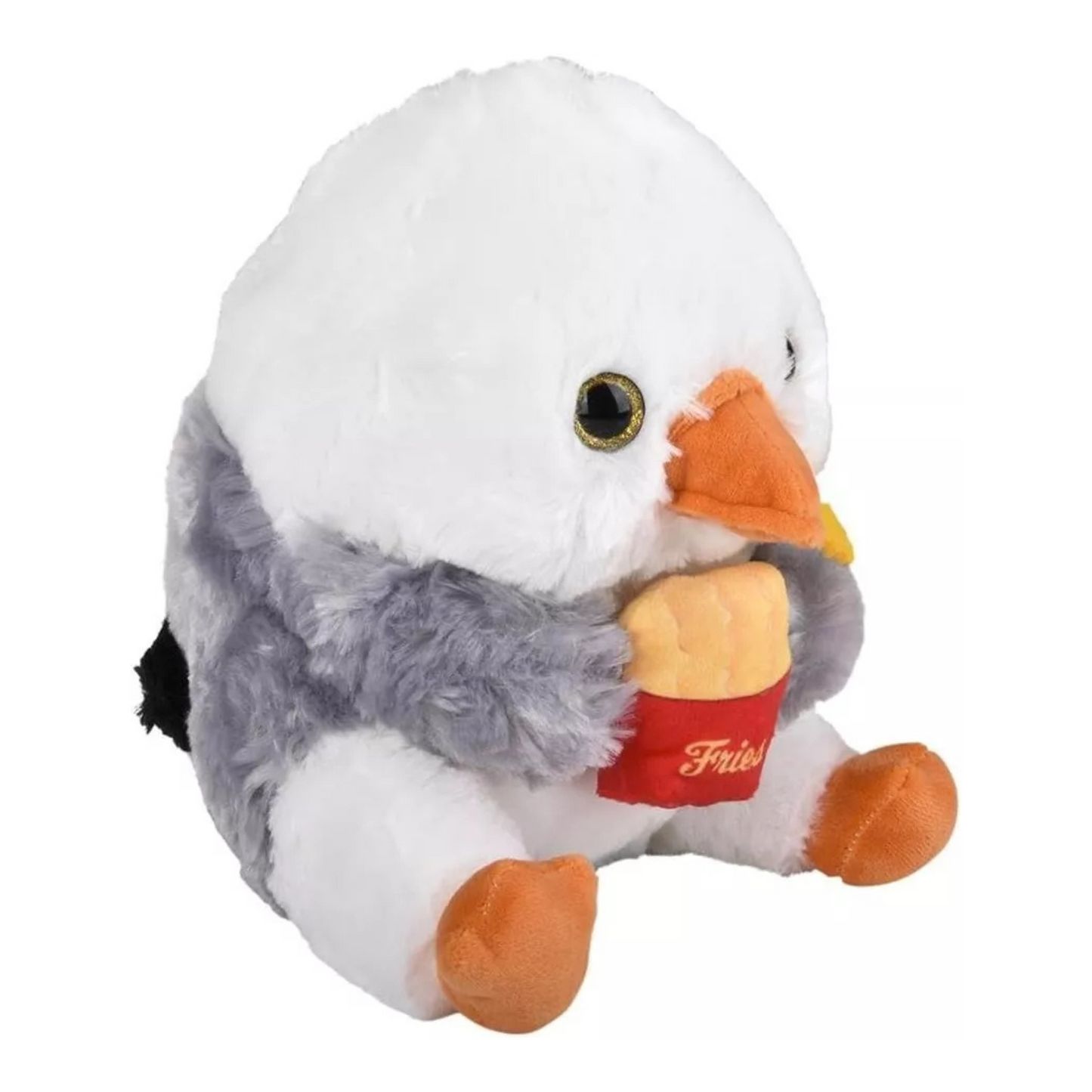Belly Buddy Seagull with French Fry Plush Toy 13 inch