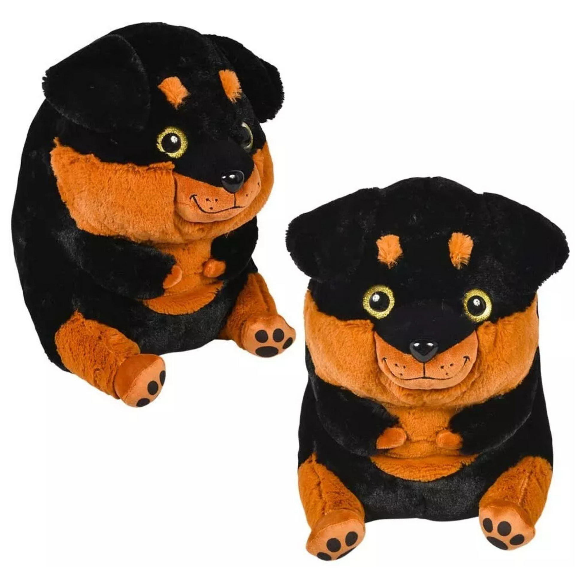 Belly Buddy Rottweiler Plush Toy 13 inch