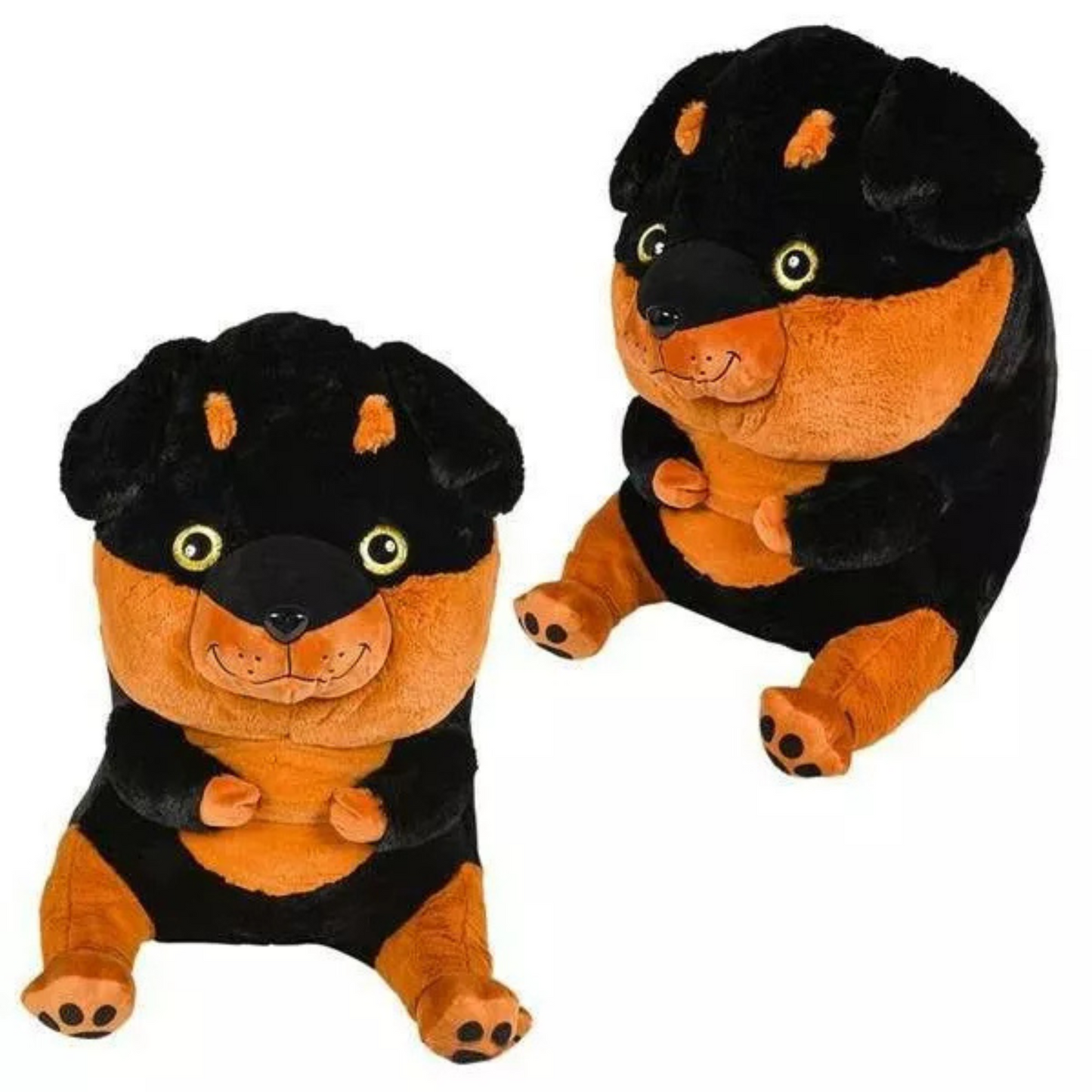 Belly Buddy Rottweiler Plush Toy 13 inch