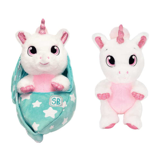 Unicorn Swaddle Babies Plush Toy 9.5 inch Baby Sling Carrier