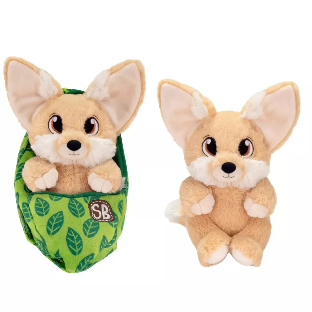 Fennec the Fox Swaddle Babies Plush Toy 9.5 inch Baby Sling Carrier