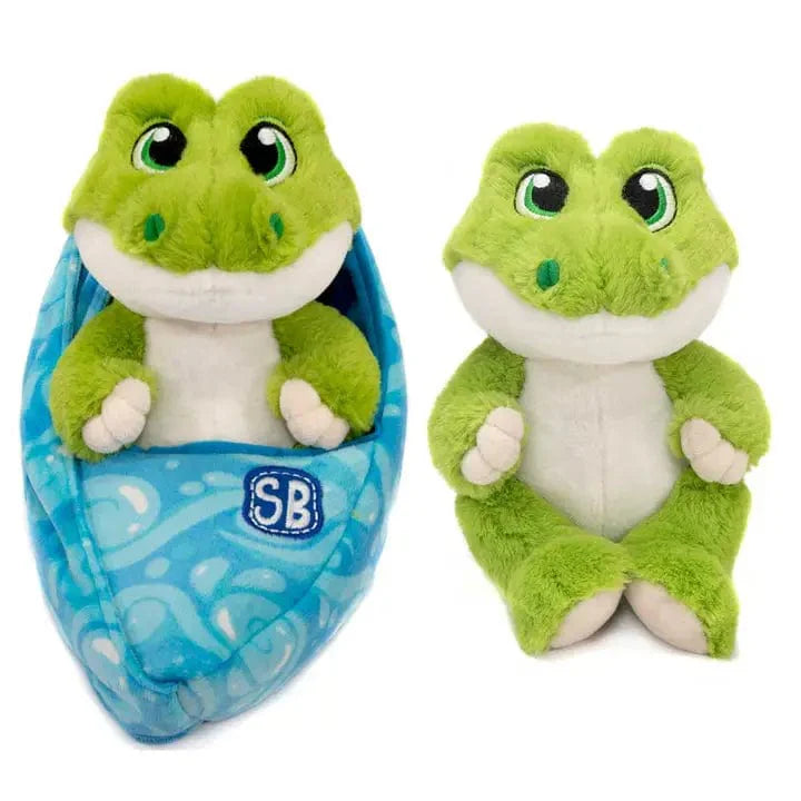 Alligator Swaddle Babies Plush Toy 9.5 inch Baby Sling Carrier