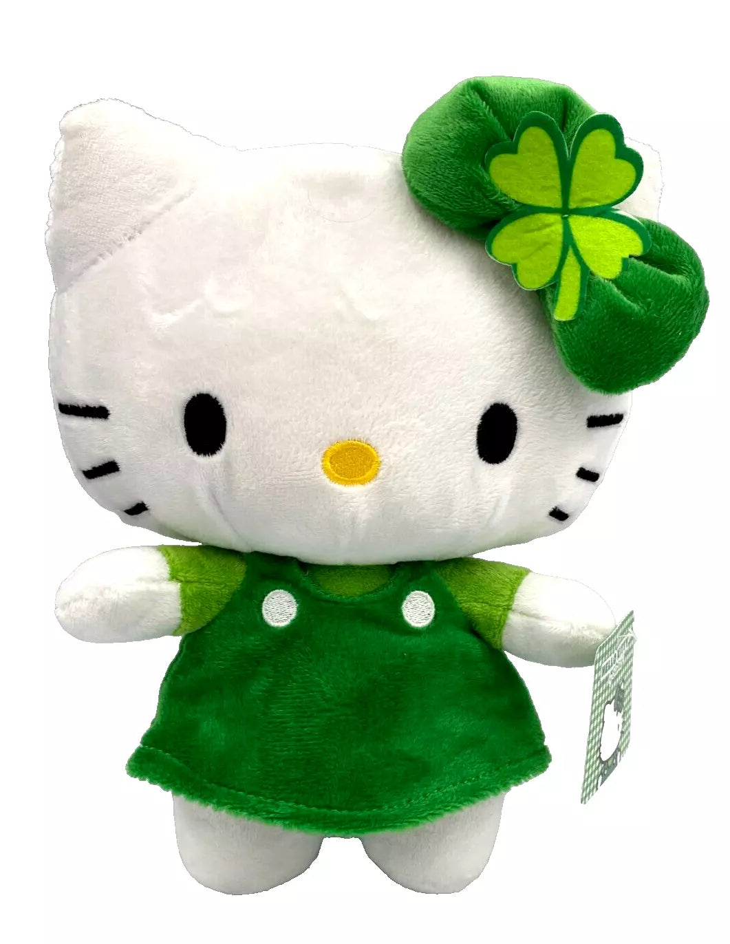 Hello Kitty Plush Toy 9.5 inch St. Patrick's Day Green Dress Sanrio