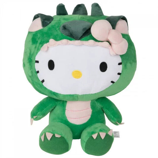Hello Kitty Plush Toy in Green Dragon Costume 12 inch